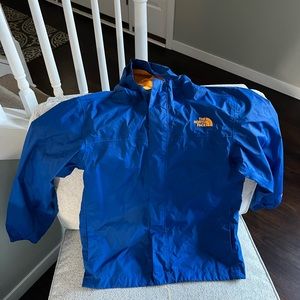 Boys North Face raincoat.